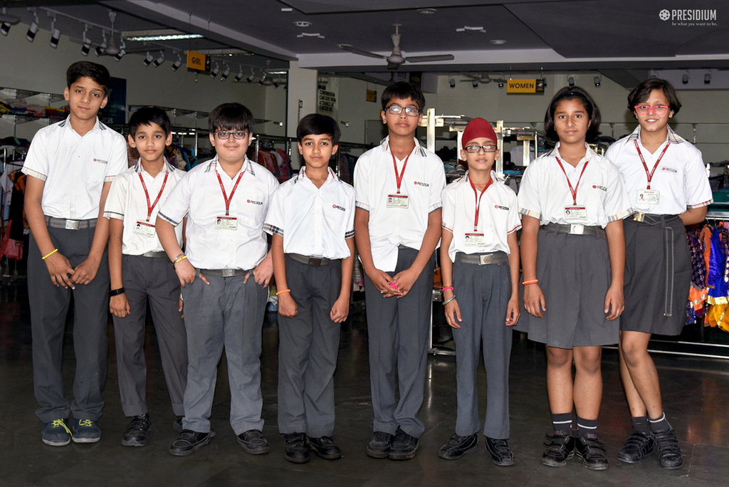 Presidium Indirapuram, YOUNG PHILANTHROPISTS VISIT SPARSH TO SEE THEIR SPECIAL FRIENDS