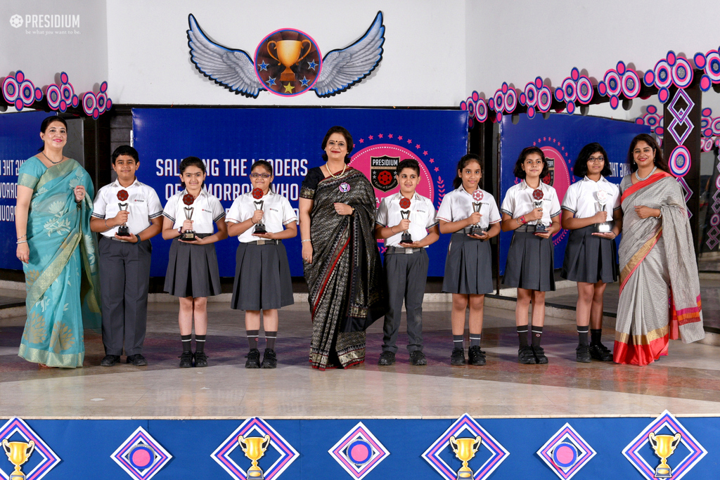 Presidium Indirapuram, ACADEMIC EXCELLENCE 2018:HONOURING THE ACADEMIC RIGOR OF STUDENTS