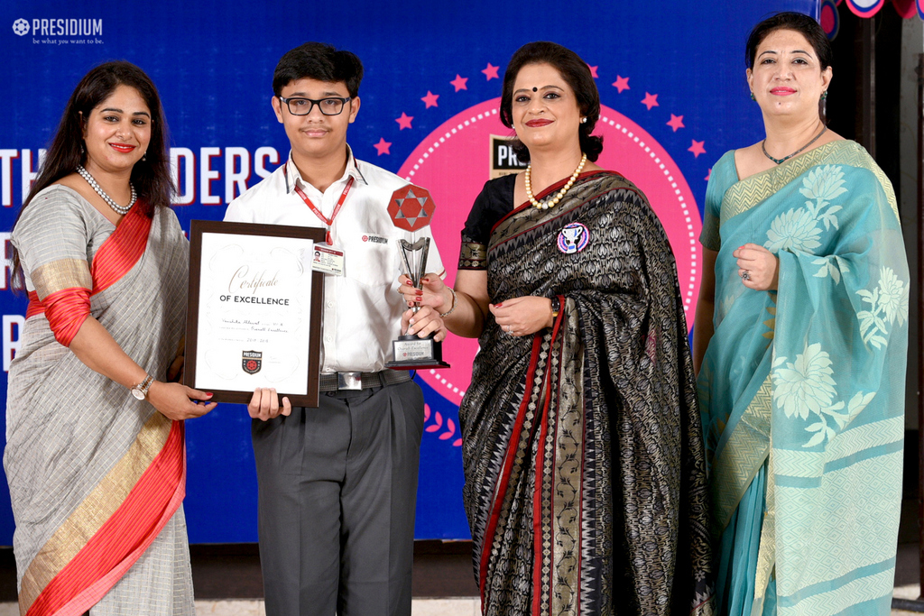 Presidium Indirapuram, ACADEMIC EXCELLENCE 2018:HONOURING THE ACADEMIC RIGOR OF STUDENTS