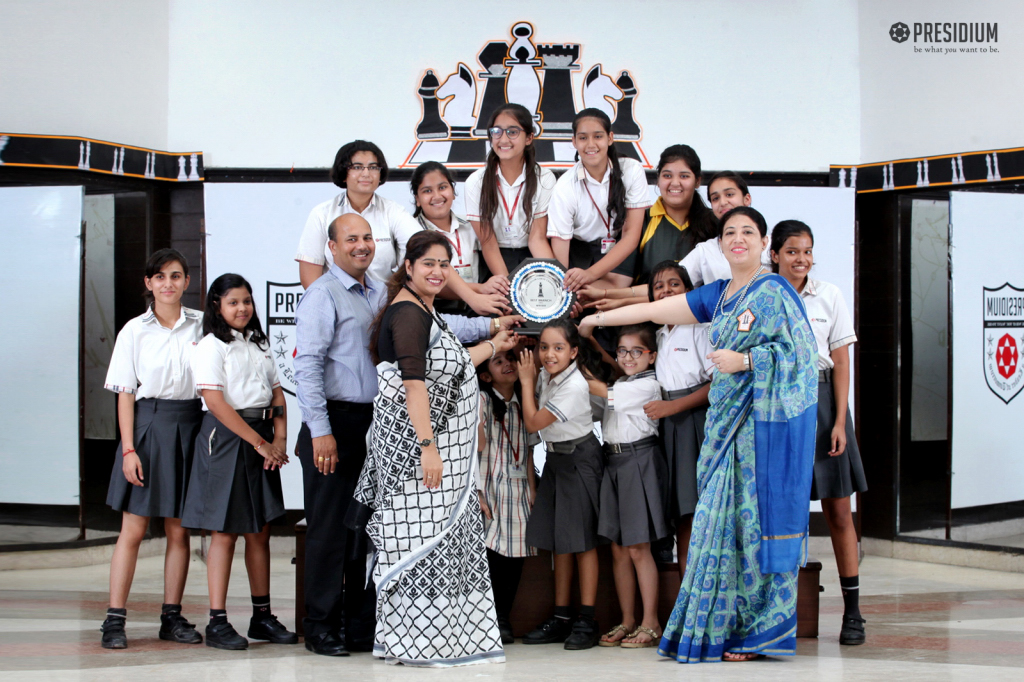 Presidium Indirapuram, ASPIRING CHESS PLAYERS COMPETE AT INTER SCHOOL CHESS CHAMPIONSHIP