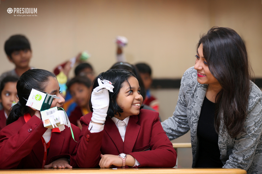 Presidium Indirapuram, YOUNG ARTISTS TAKE PART IN PUPPET MAKING ACTIVITY