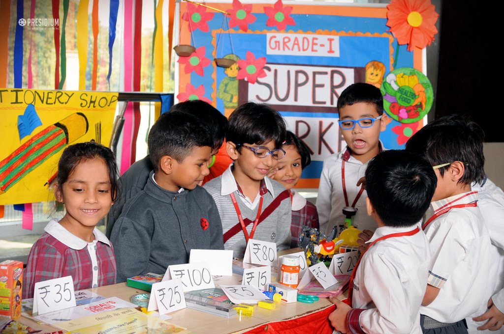 Presidium Indirapuram, LITTLE PRESIDIANS OBSERVE MARKET SCENE FOR EXPERIENTIAL LEARNING