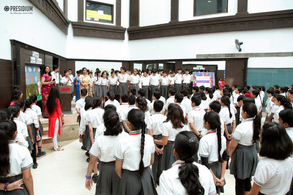 Presidium Indirapuram, SPECIAL ASSEMBLY ORGANISED ON THE OCCASION OF WORLD ANIMAL DAY