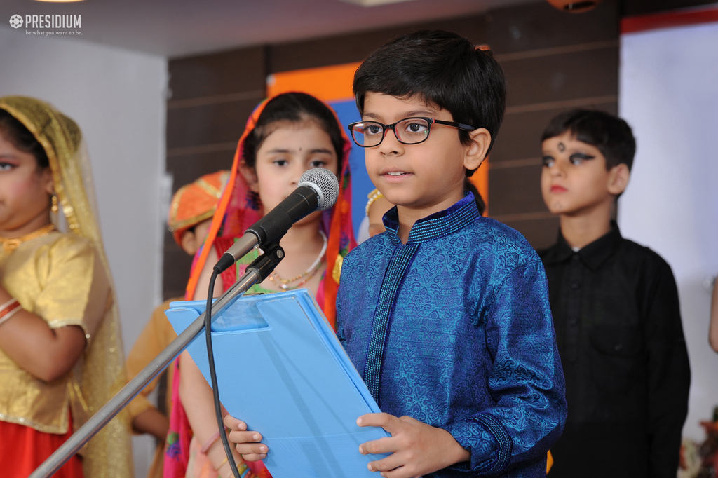 Presidium Gurgaon-57, STUDENTS REVEL IN GRAND CELEBRATIONS ON JANMASHTAMI