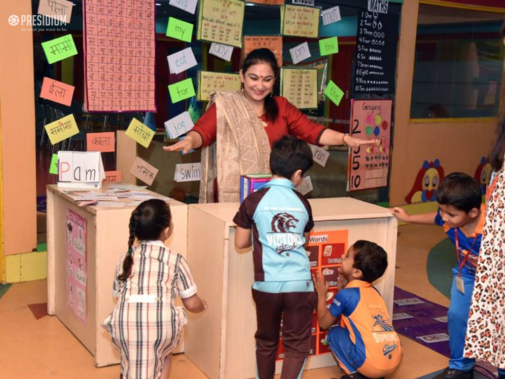 Presidium Indirapuram, LITTLE STUDENTS RE-EXPLORE ACADEMIC CONCEPTS WITH FUN ACTIVITIES