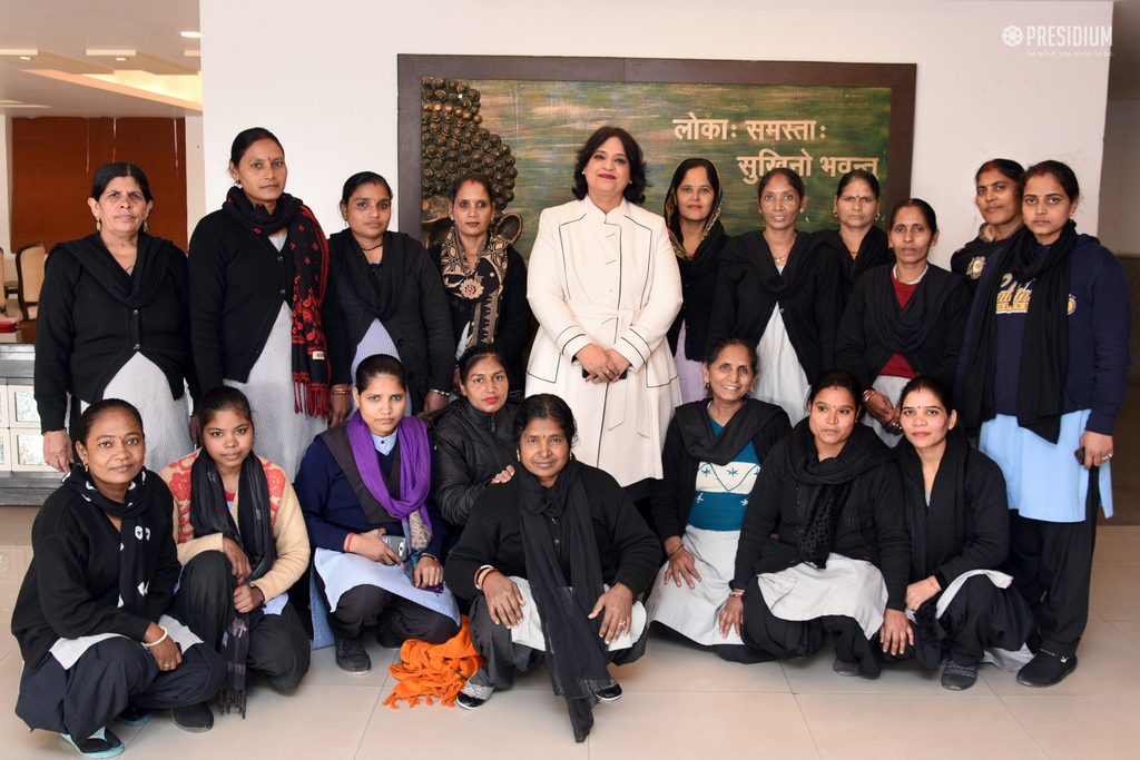 Presidium Gurgaon-57, RINGING IN THE NEW YEAR WITH DEAR SUDHA MA’AM Presidium Gurgaon-57, RINGING IN THE NEW YEAR WITH DEAR SUDHA MA’AM