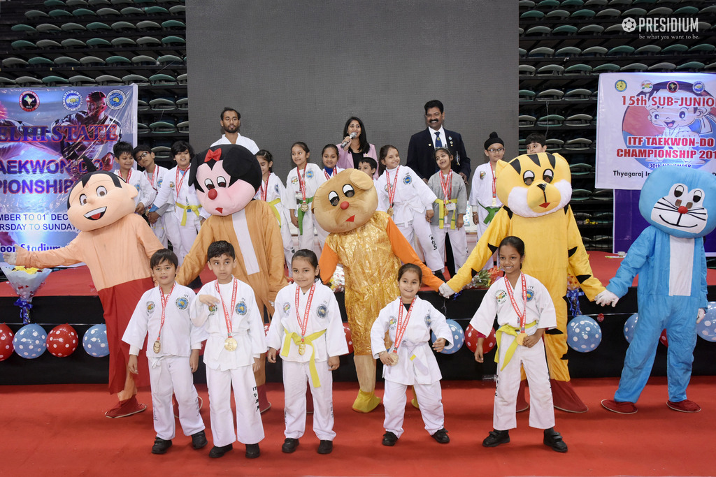 Presidium Punjabi Bagh, 31th Delhi State ITF Taekwondo Championships 2019 