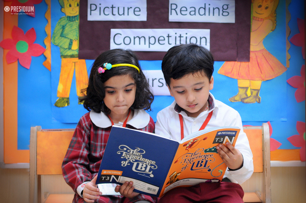 Presidium Indirapuram, YOUNG READERS DECODE VISUAL IMAGES IN PICTURE READING COMPETITION