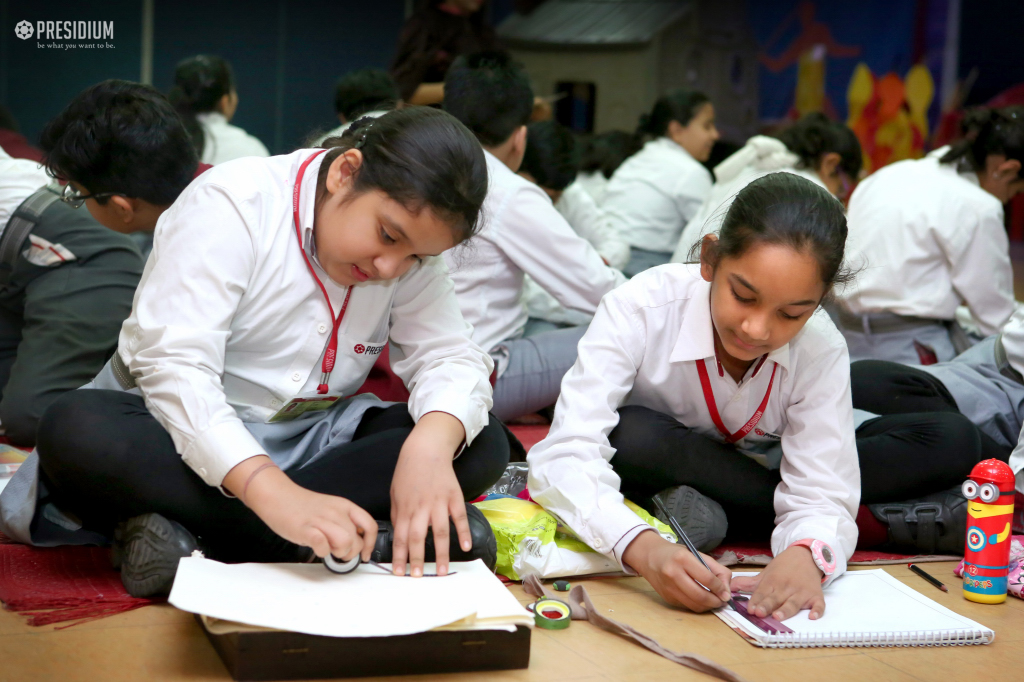 Presidium Pitampura, PRESIDIANS REJOICE AT THE 'RANGEEN KHIDKIYAN' ACTIVITY