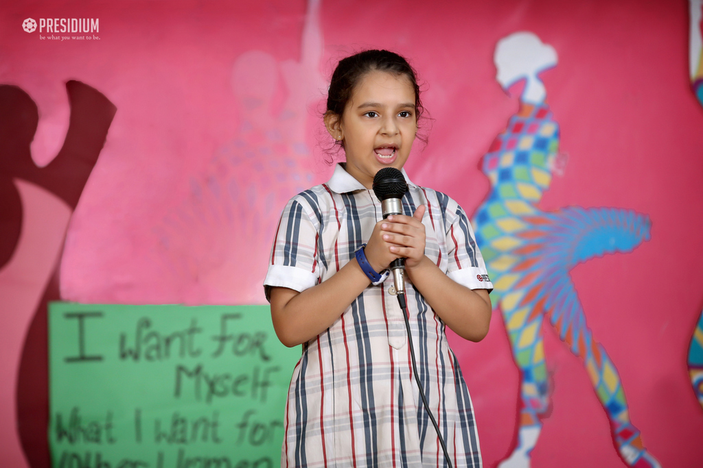 Presidium Pitampura, PRESIDIANS PERFORM A SPECIAL SKIT ON DAUGHTER’S DAY