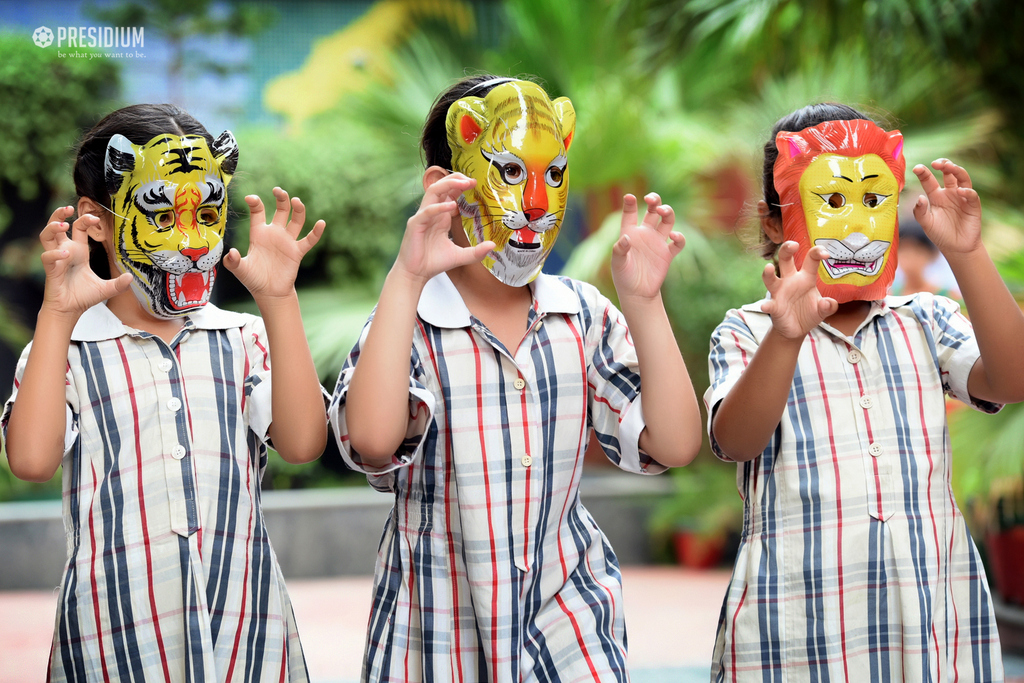 Presidium Pitampura, INTERNATIONAL TIGER DAY: SAVE THE LORD OF THE JUNGLE!