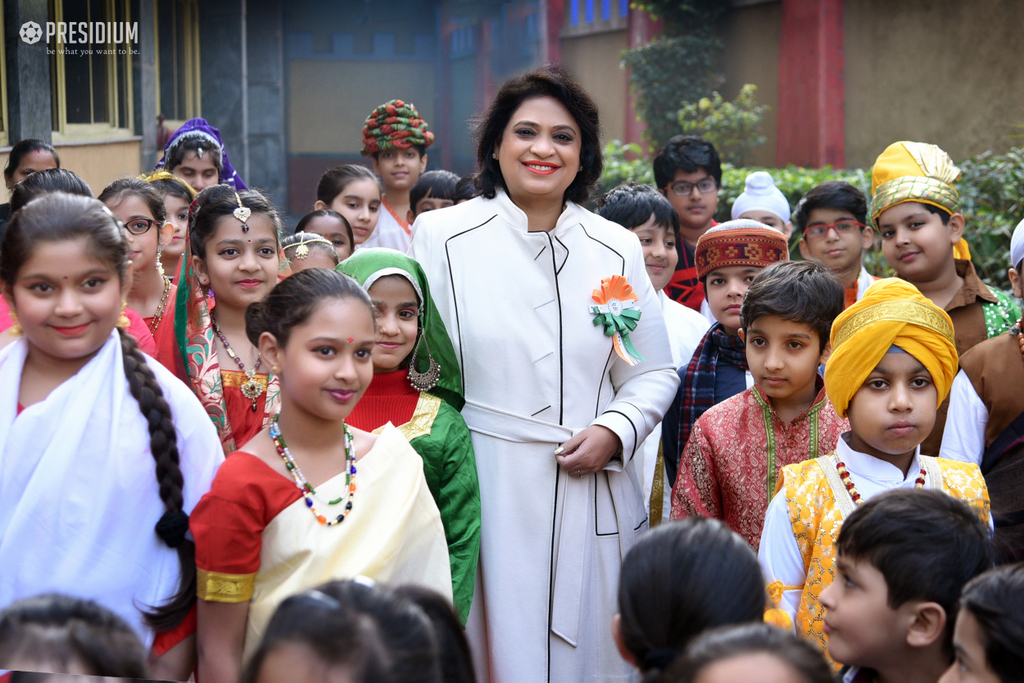 Presidium Pitampura, PRESIDIANS CELEBRATE THEIR PROUD PATRIOTIC SIDE ON REPUBLIC DAY