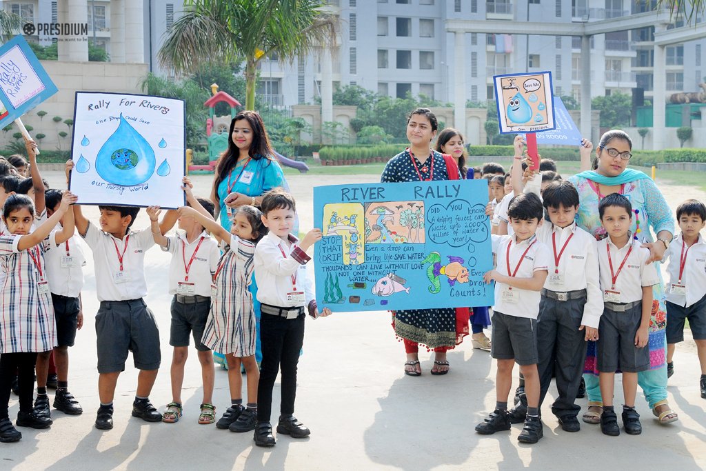 Presidium Indirapuram, RALLY FOR RIVERS: PLEDGING TO NOURISH OUR RIVERS BACK TO HEALTH