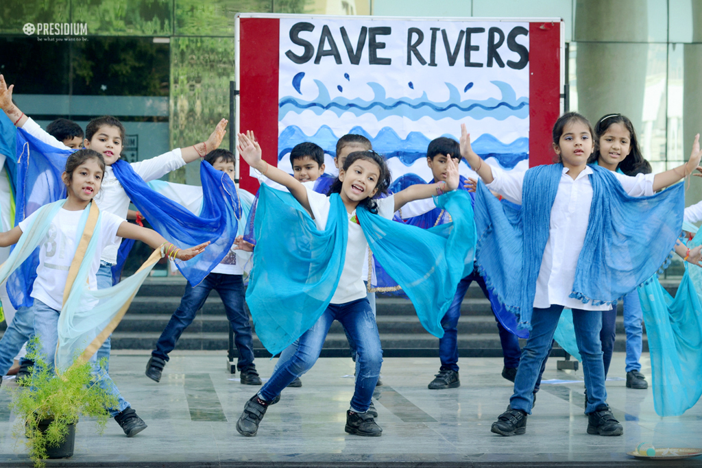 Presidium Gurgaon-57, PRESIDIANS OF GURGAON PLEDGE THEIR SUPPORT TO RALLY FOR RIVERS