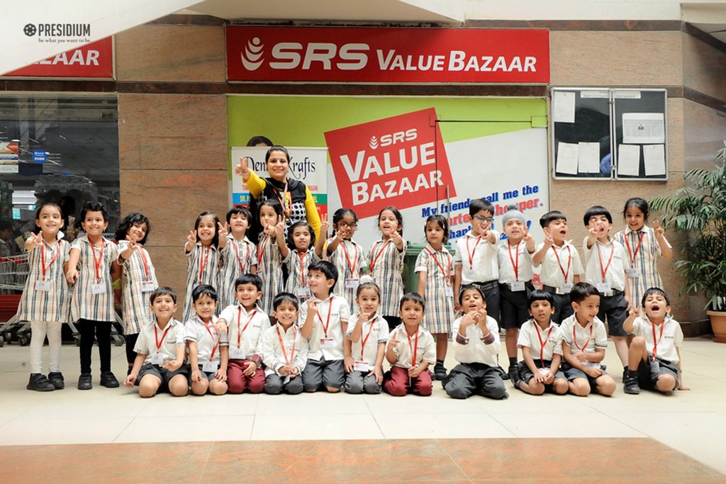 Presidium Gurgaon-57, VISIT TO SRS MART: AN ENRICHING EXPERIENCE FOR LITTLE PRESIDIANS