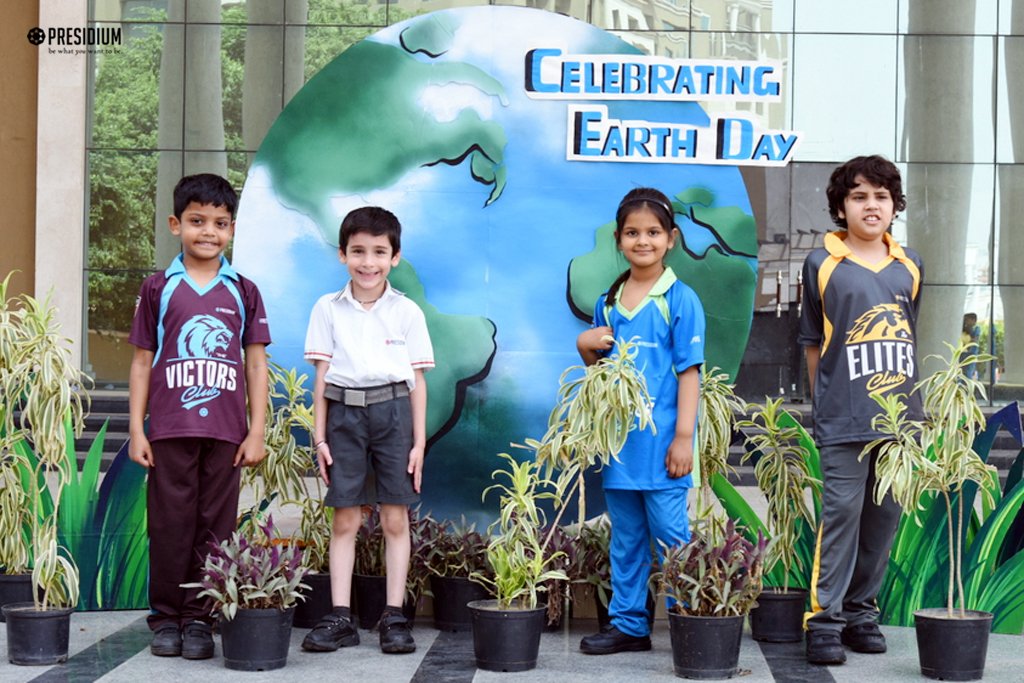 Presidium Gurgaon-57, AMBASSADORS OF NATURE PLEDGE TO PRESERVE MOTHER EARTH