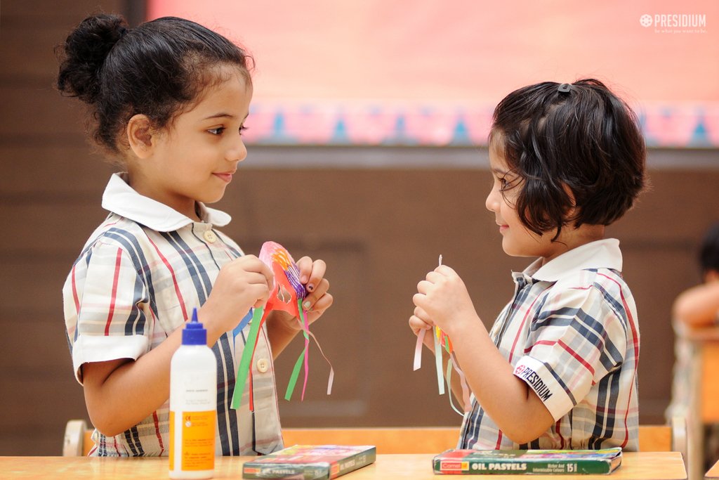 Presidium Indirapuram, MASK MAKING: PROMOTING ARTISTIC EXCELLENCE IN LITTLE PRESIDIANS