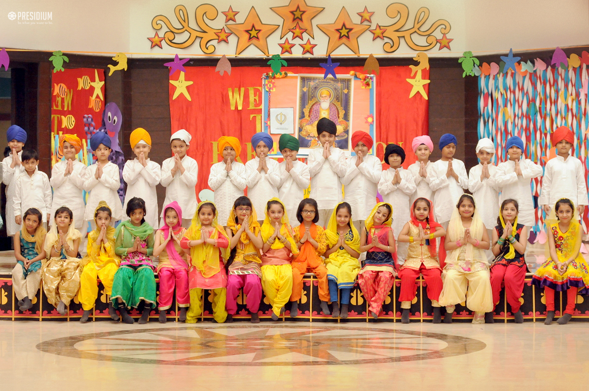 Presidium Indirapuram, PRESIDIANS FONDLY CELEBRATE GURPURAB WITH THE SPIRIT OF DEVOTION