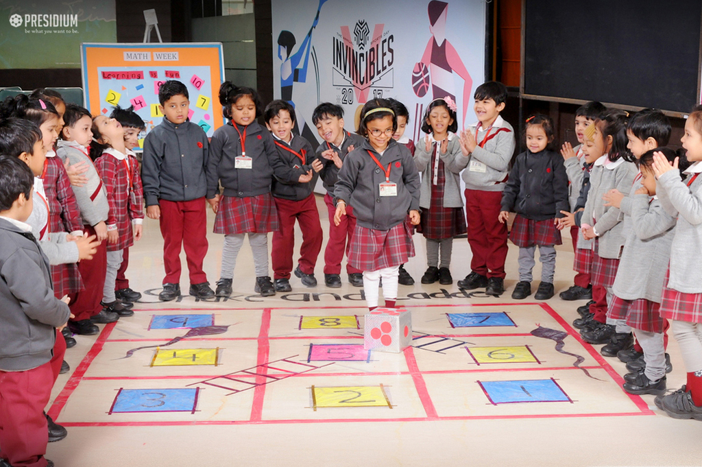 Presidium Indirapuram, MATH WEEK: YOUNG MINDS ON A TRIP TO THE WORLD OF MATHEMATICS