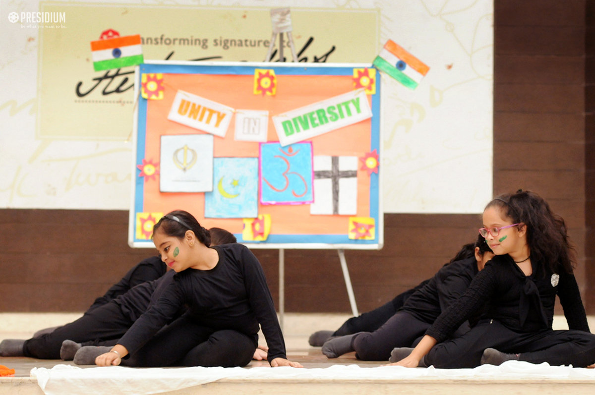 Presidium Indirapuram, PRESIDIANS OBSERVE NATIONAL INTEGRATION DAY WITH GREAT ZEAL