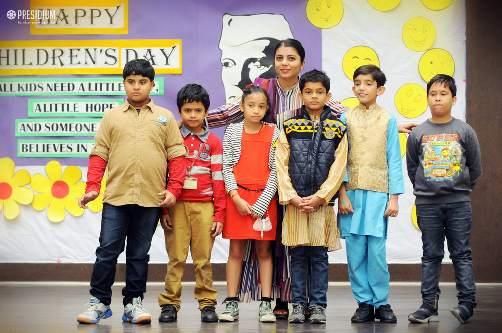 Presidium Rajnagar, MEMORABLE & JOVIAL CHILDREN’S DAY CELEBRATIONS AT PRESIDIUM