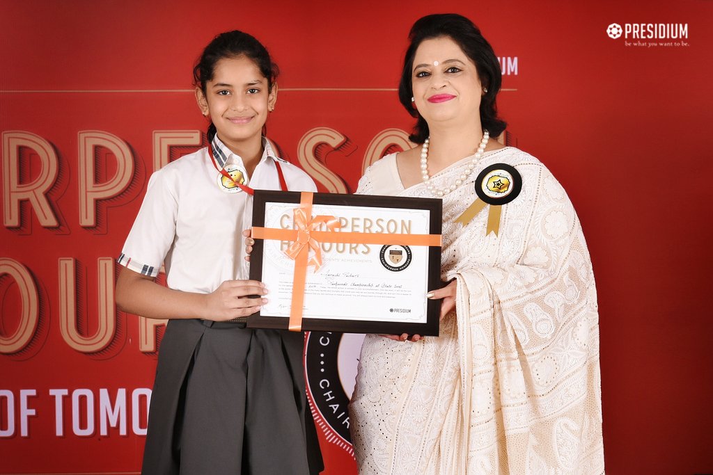 Presidium Gurgaon-57, CELEBRATING STUDENT EXCELLENCE AT CHAIRPERSON HONOURS