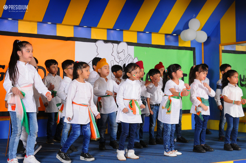 Presidium Punjabi Bagh, GANDHI JAYANTI: STUDENTS CELEBRATE GANDHIJI’S BIRTHDAY