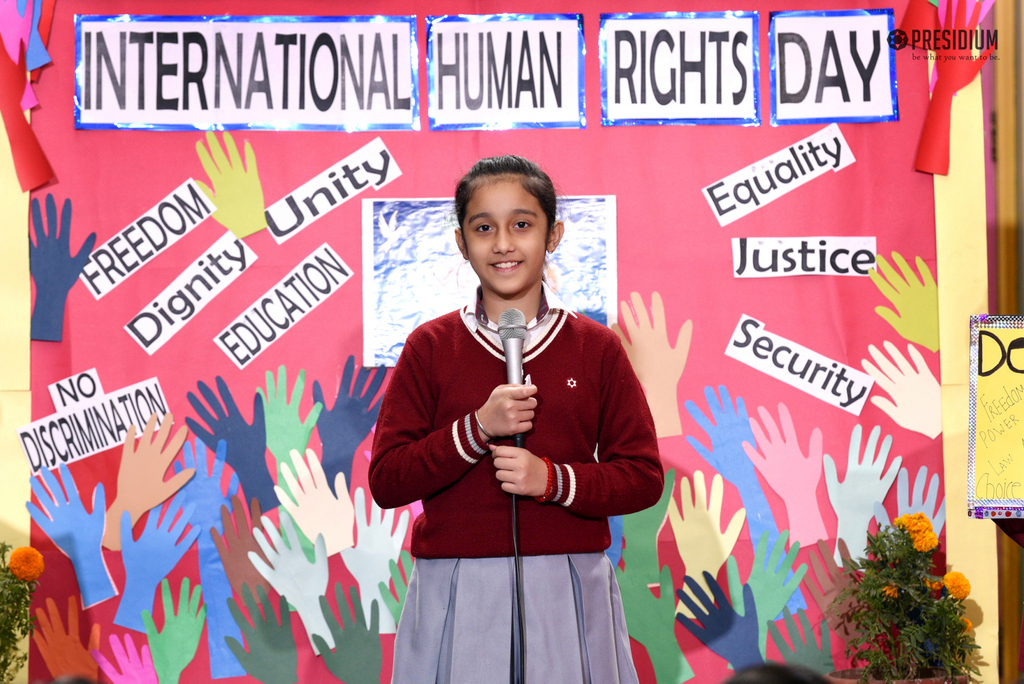 Presidium Punjabi Bagh, PRESIDIANS ORGANIZE A SPECIAL ASSEMBLY ON HUMAN RIGHTS DAY