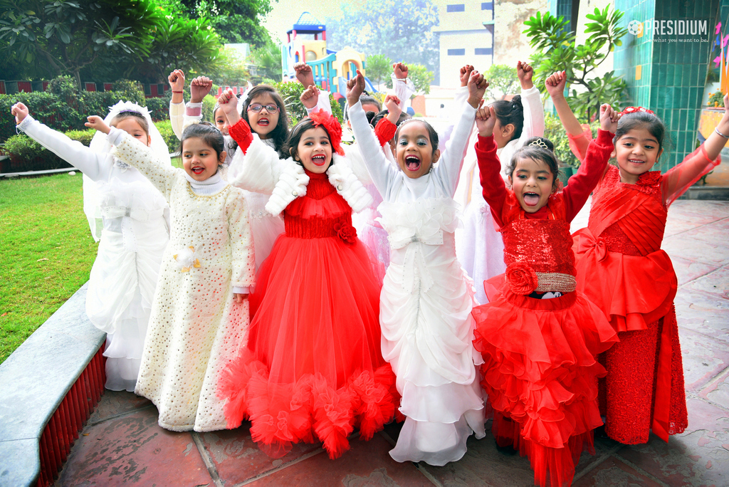 Presidium Punjabi Bagh, STUDENTS MARK CHRISTMAS WITH SUDHA MA’AM