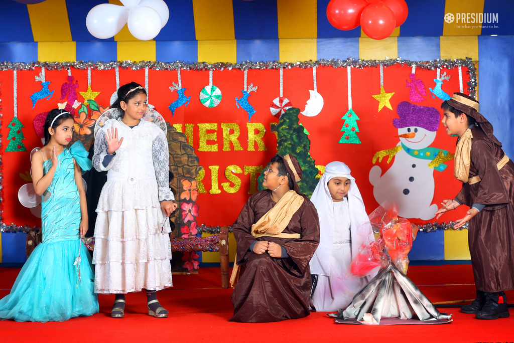 Presidium Punjabi Bagh, STUDENTS MARK CHRISTMAS WITH SUDHA MA’AM