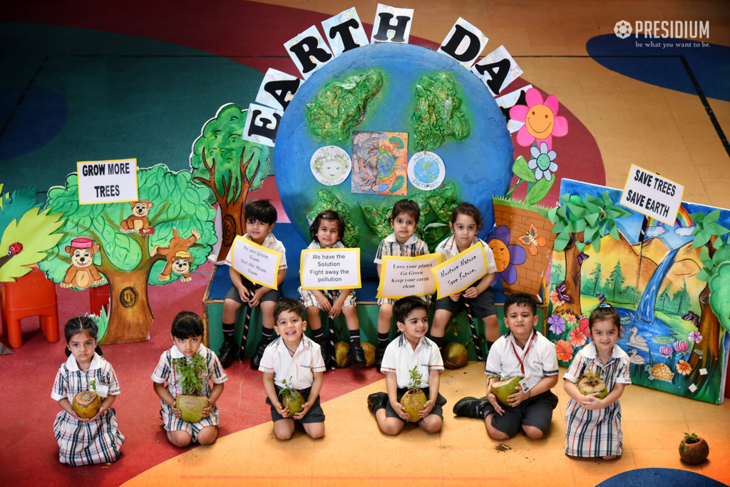 Presidium Punjabi Bagh, PRESIDIANS VOW TO PROTECT OUR BEAUTIFUL PLANET ON WORLD EARTH DAY