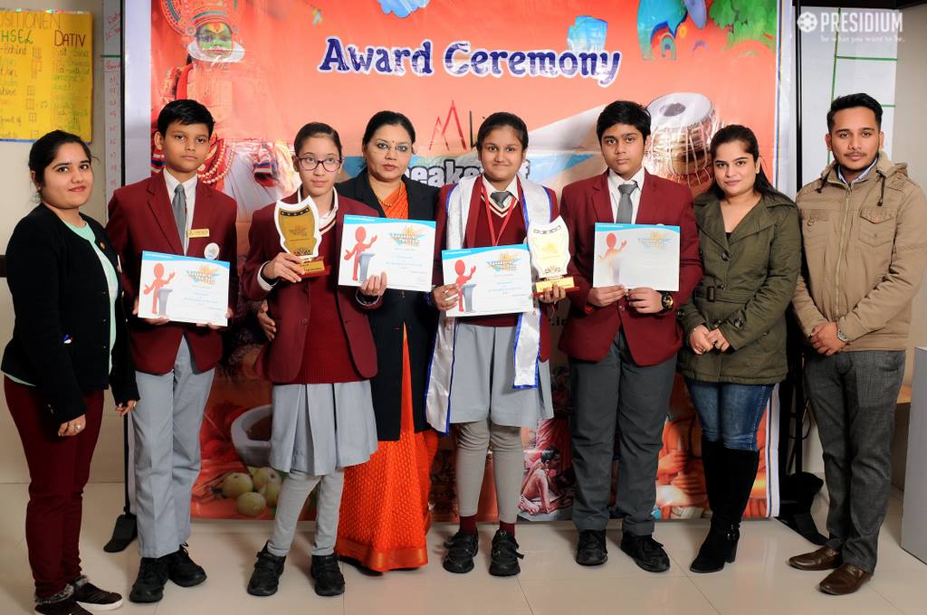 Presidium Rajnagar, PRESIDIANS PERFORM SUPERBLY IN QUIZ BASED ON INDIAN INVENTIONS