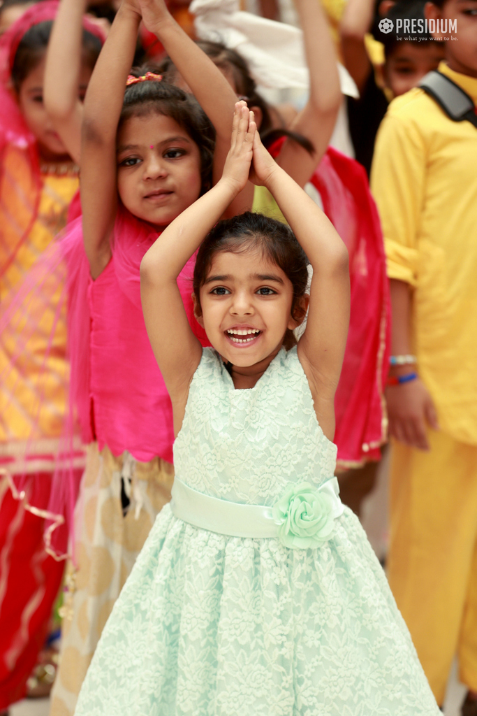 Presidium Rajnagar, THE SCHOOL ATRIUM ENLIVENS WITH EID CELEBRATIONS