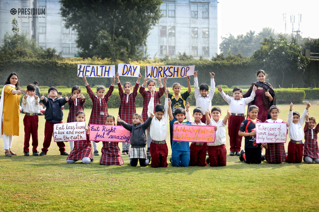 Presidium Rajnagar, HEALTH WORKSHOP DELIVERS A STRONG MESSAGE TO LEAD HEALTHY LIVING