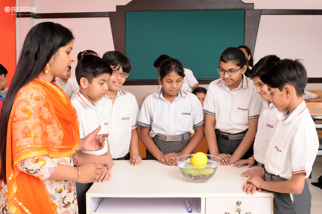 Presidium Rajnagar, PRESIDIANS EXPLORE THEIR POTENTIAL WITH A FUN SCIENCE ACTIVITY