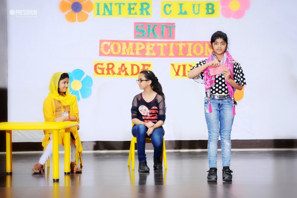 Presidium Rajnagar, INTER-CLUB SKIT COMPETITION: PRESIDIANS DISPLAY ARTISTIC TALENT