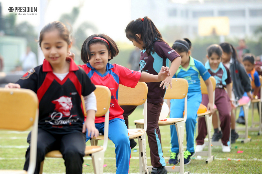 Presidium Rajnagar, SPORTS DAY SEMI FINALS: SPORTS REVEAL THE CHARACTER OF PLAYERS