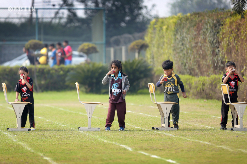 Presidium Rajnagar, SPORTS DAY SEMI FINALS: SPORTS REVEAL THE CHARACTER OF PLAYERS