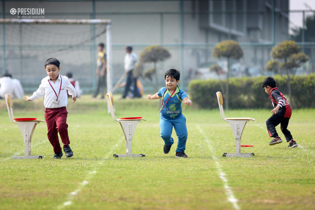 Presidium Rajnagar, SPORTS DAY SEMI FINALS: SPORTS REVEAL THE CHARACTER OF PLAYERS