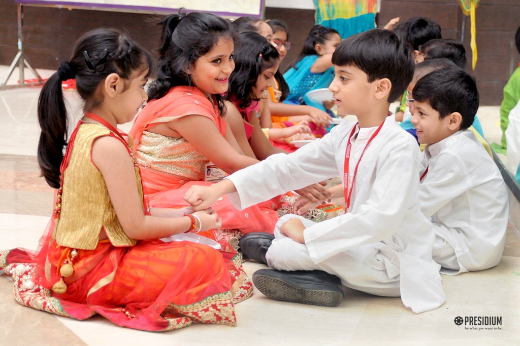 Presidium Indirapuram, PRSEIDIANS CELEBRATES THE TIMELESS BOND OF RAKSHABANDHAN