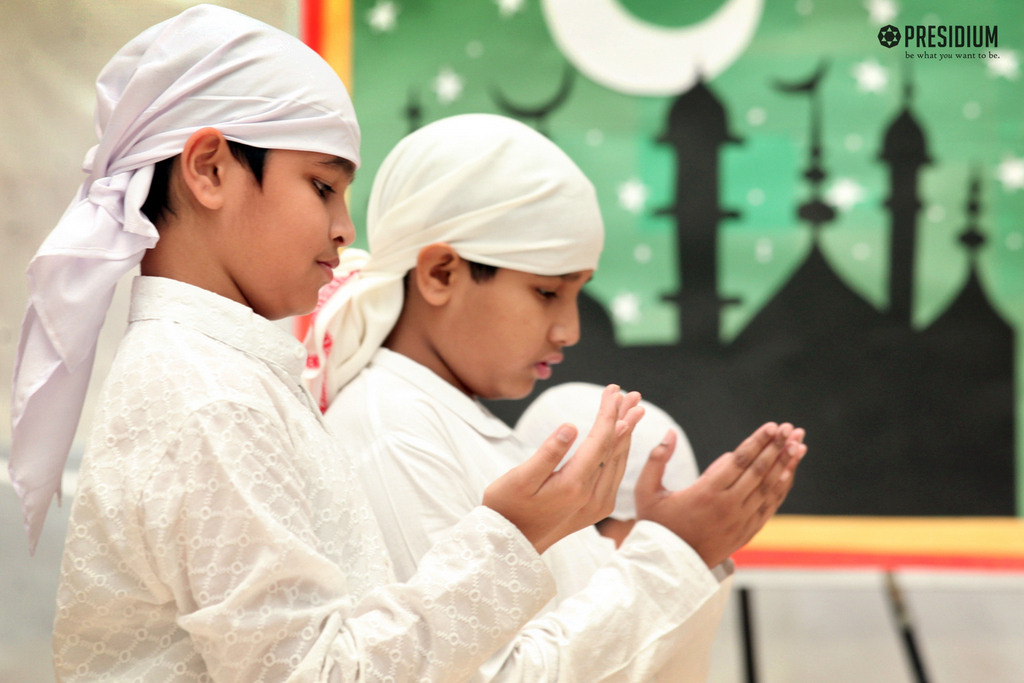 Presidium Indirapuram, RAMADAN MUBARAK! PRESIDIANS HOST A SPECIAL ASSEMBLY ON EID