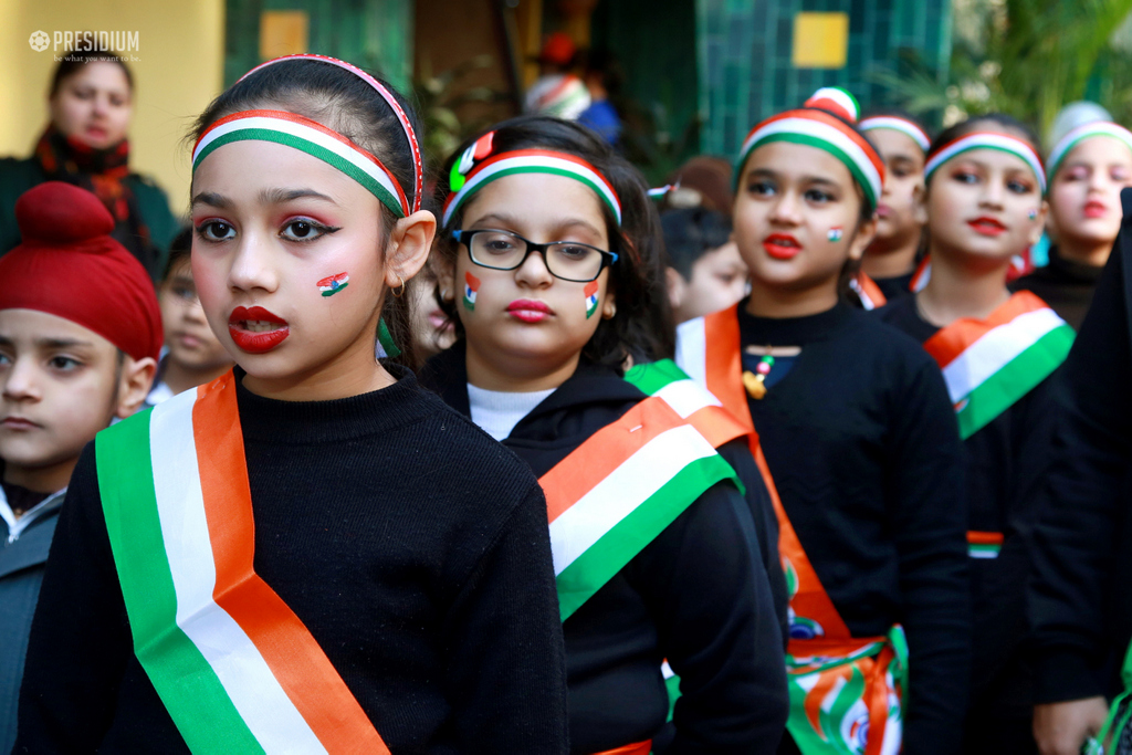 Presidium Vivek Vihar, PRESIDIANS CELEBRATE REPUBLIC DAY WITH DEAR  SUDHA MA'AM