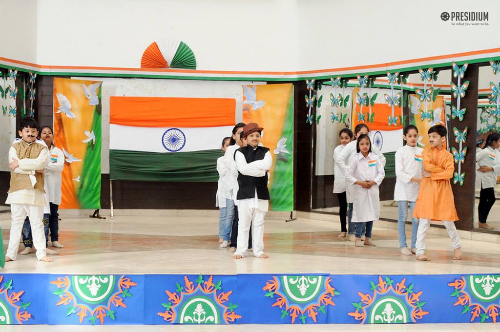 Presidium Indirapuram, PATRIOTIC PRESIDIANS CELEBRATE 69TH REPUBLIC DAY WITH ZEST