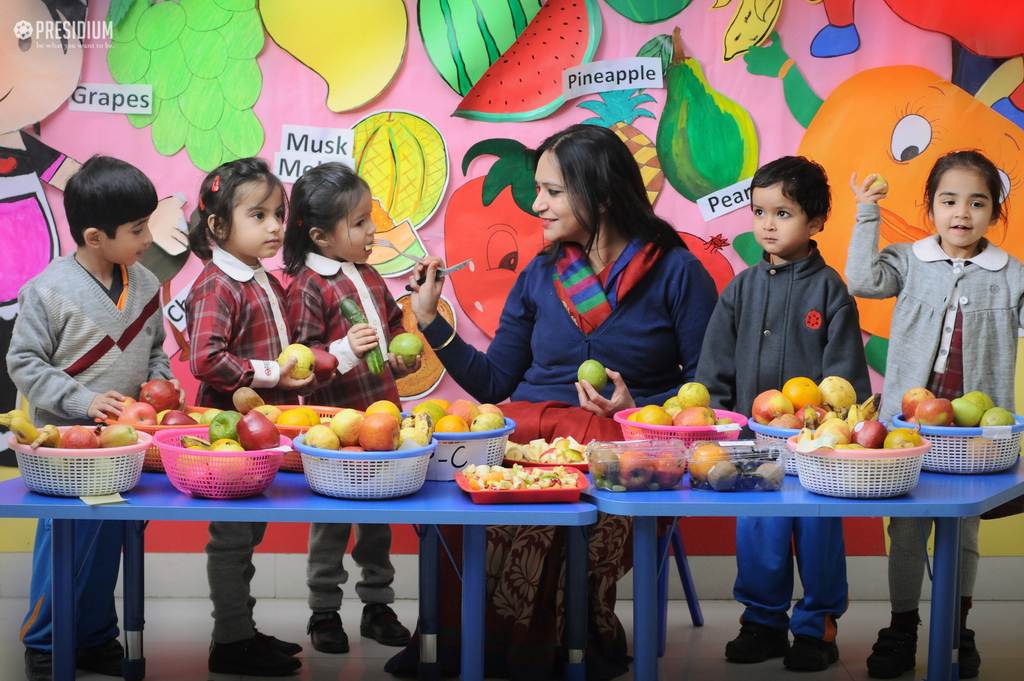 Presidium Rajnagar, SALAD MAKING:LITTLE PRESIDIANS DISCOVER THE ART OF HEALTHY EATING