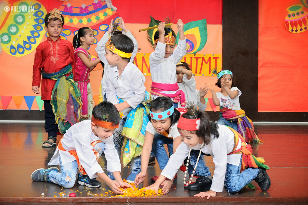 Presidium Rajnagar, PRESIDIANS TURN THE STAGE TO VRINDAVAN TO CELEBRATE JANMASHTAMI