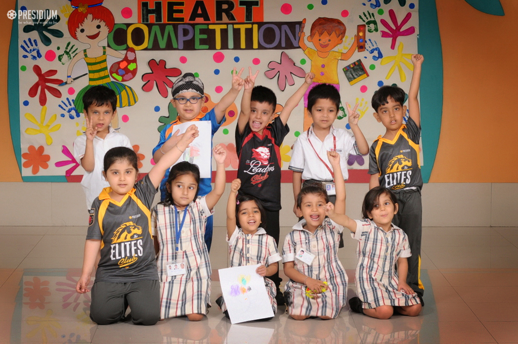 Presidium Rajnagar, PRESIDIANS POUR THEIR HEARTS OUT IN 'ART FROM HEART' COMPETITION