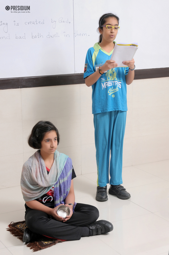 Presidium Rajnagar, PRESIDIANS SHOW EXEMPLARY CONFIDENCE AT RECITATION COMPETITION.
