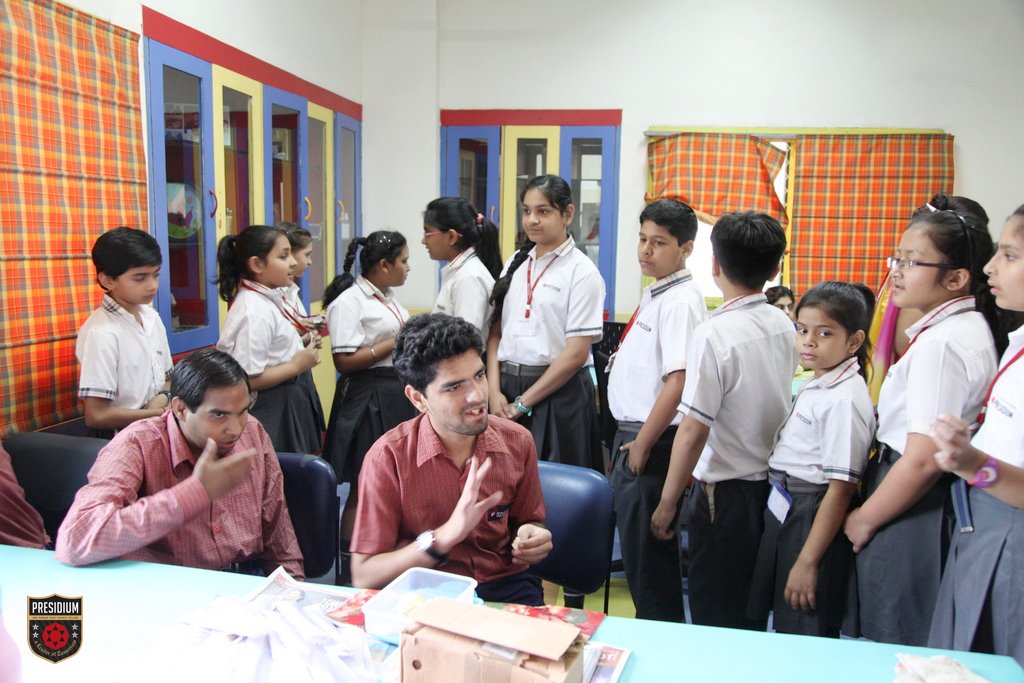 Presidium Indirapuram, PRESIDIANS DISCOVER HUMANITY AT SPARSH SPECIAL SCHOOL