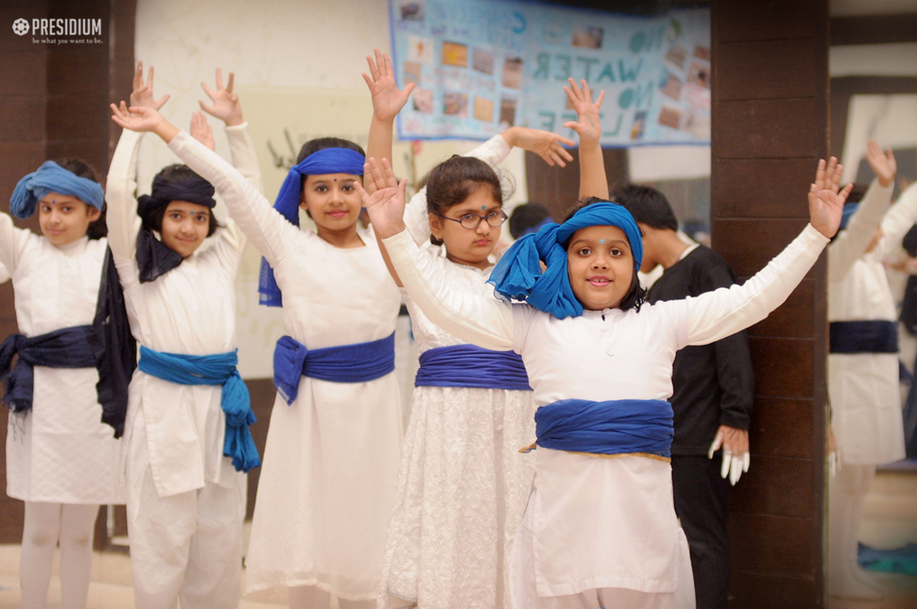 Presidium Indirapuram, PRESIDIANS SENSITIZE ALL TOWARDS THE IMPORTANCE OF SAVING WATER