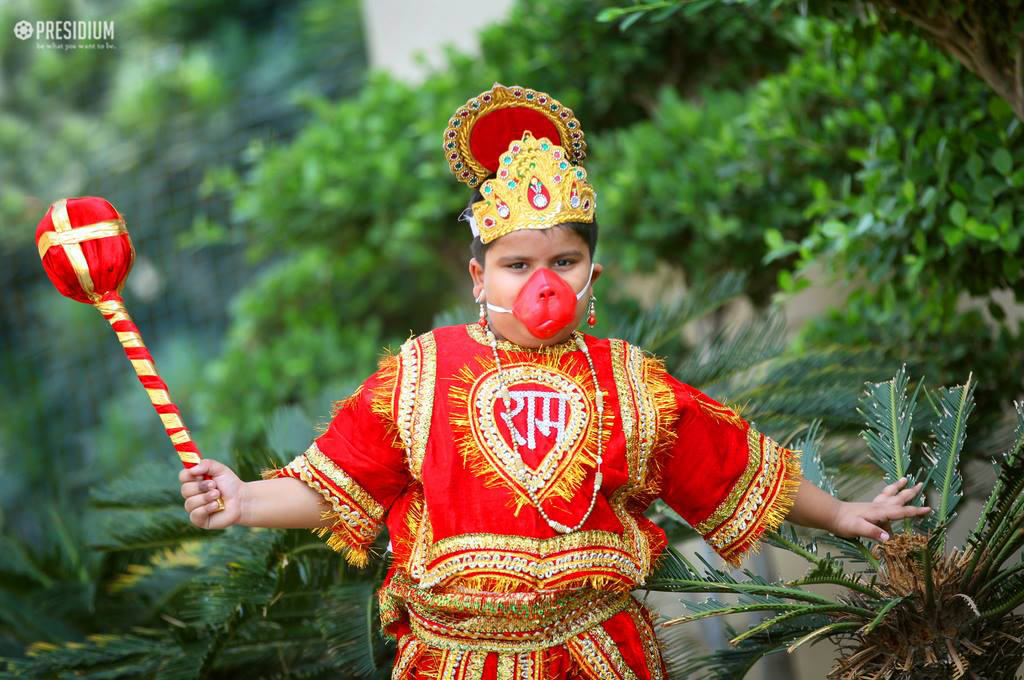 Presidium Indirapuram, PRESIDIANS ORGANISE A SPECIAL ASSEMBLY TO CELEBRATE 'VIJAYDASHMI'